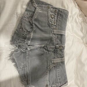 True Religion Joey Cut Off Shorts
